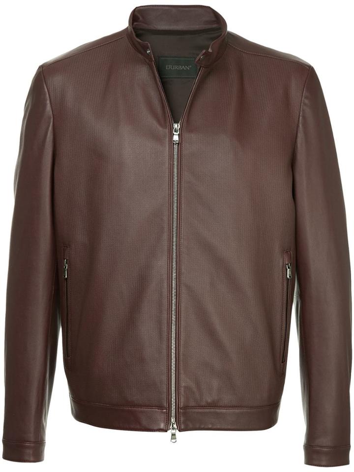 D'urban Flight Leather Jacket - Brown