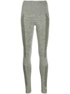 Reebok X Victoria Beckham Seamless Textured Tights - Green