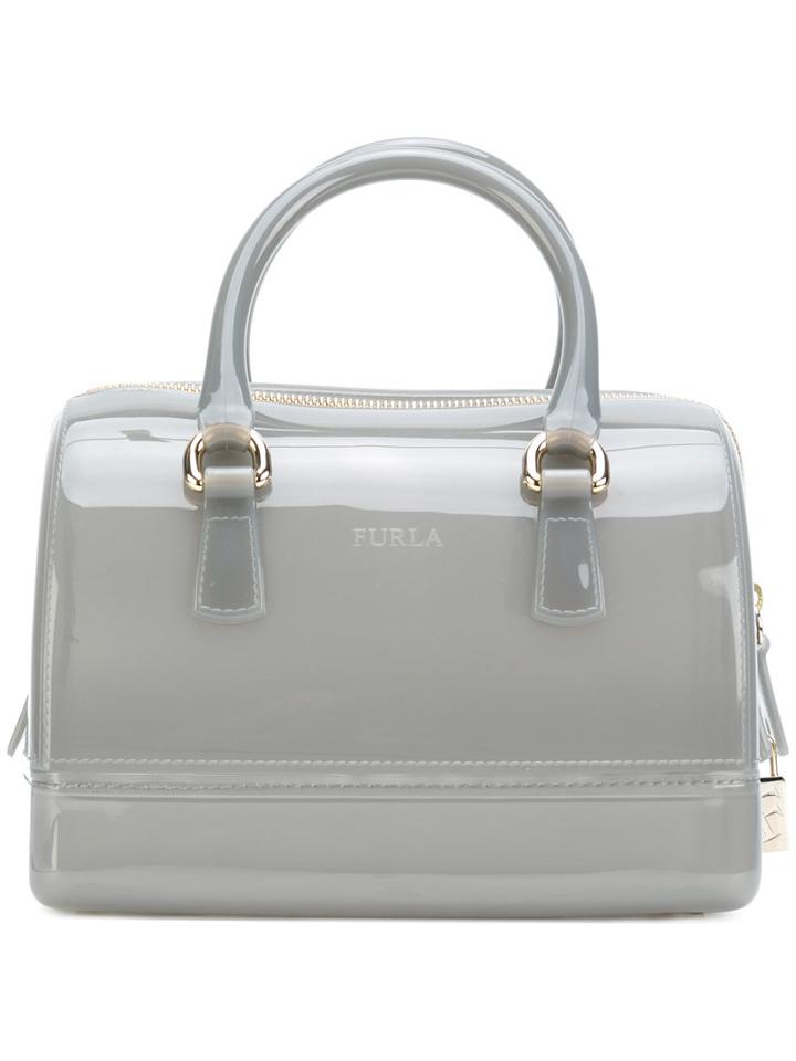 Furla - Small Candy Sweetie Tote - Women - Pvc - One Size, Grey, Pvc
