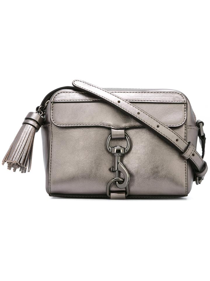 Rebecca Minkoff Camera Bag Crossbody Bag, Grey, Leather