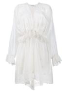 Zimmermann Broderie Anglaise Dress, Women's, Size: 3, White, Cotton/silk