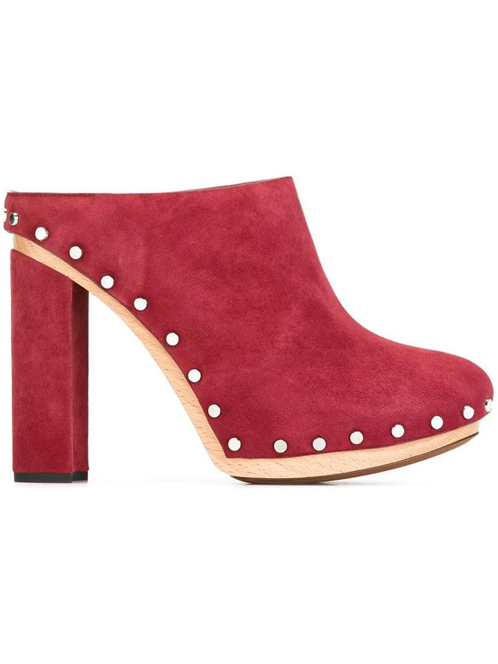 Proenza Schouler Chunky Heel Clogs