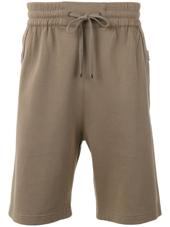 Helmut Lang Bound Seam Shorts, Men's, Size: Medium, Nude/neutrals, Cotton/nylon/viscose