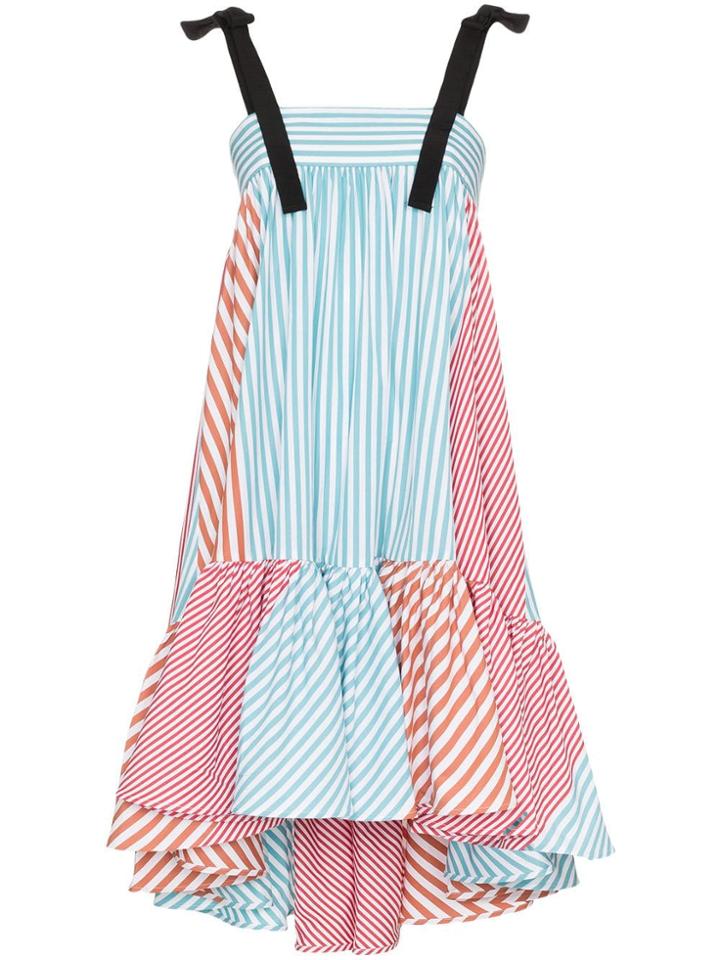 Silvia Tcherassi Calantha Stripe Flared Dress - Multicolour