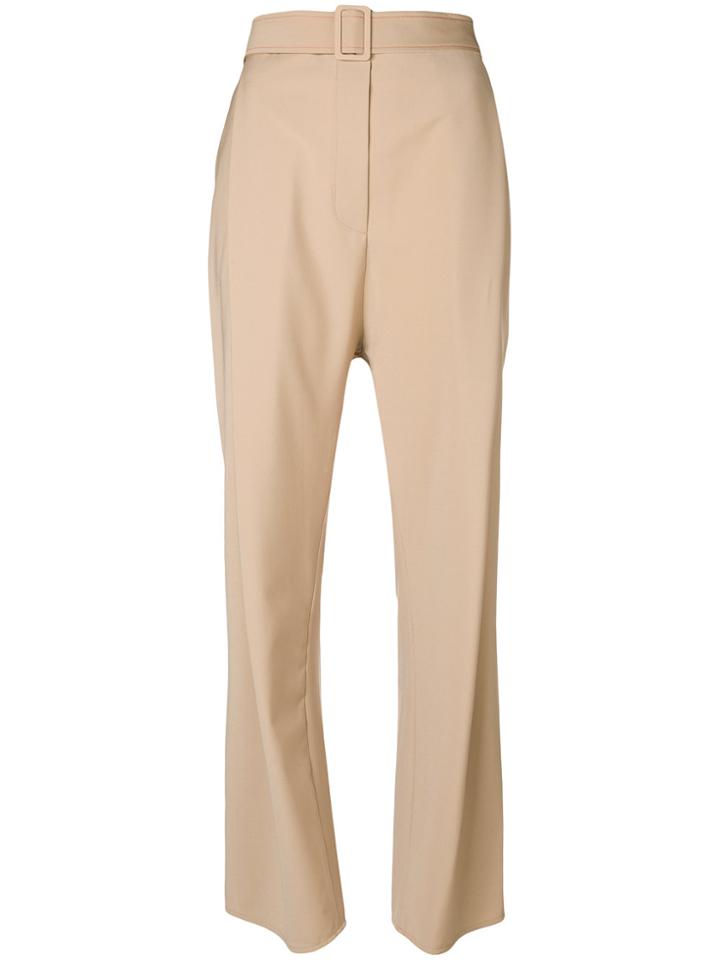 Ellery High Waisted Trousers - Nude & Neutrals