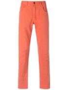 Osklen Straight Twill Trousers - Yellow & Orange