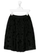 Stella Mccartney Kids Teen Stars Patches Shirt - Black