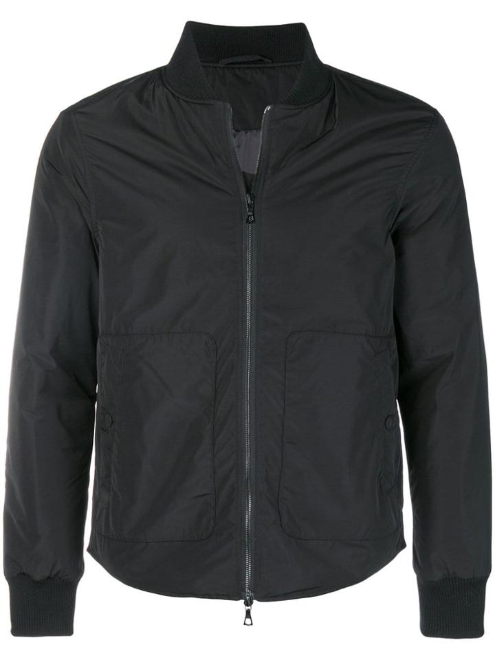 Officine Generale Steven Bomber Jacket - Black