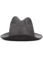Reinhard Plank 'laila' Distressed Hat, Adult Unisex, Size: Medium, Black, Wool