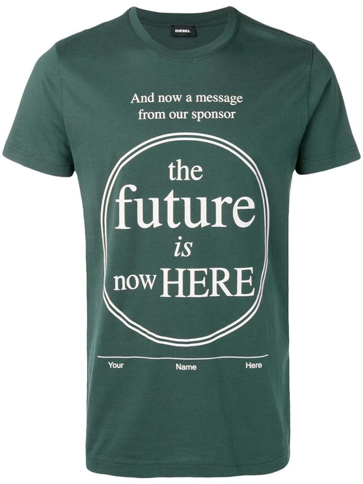 Diesel Printed T-shirt - Green