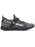 Plein Sport Knitted Sneakers - Black
