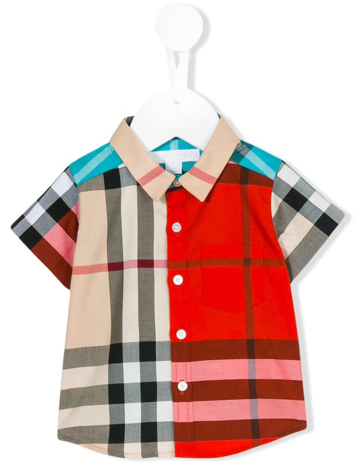 Burberry Kids - Fredrick Shirt - Kids - Cotton - 18 Mth, Red