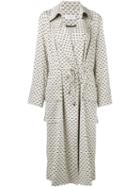 Christian Wijnants - Little Dots Coat - Women - Ramie/spandex/elastane/viscose - 36, Women's, Nude/neutrals, Ramie/spandex/elastane/viscose