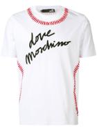 Love Moschino Baseball Logo T-shirt - White