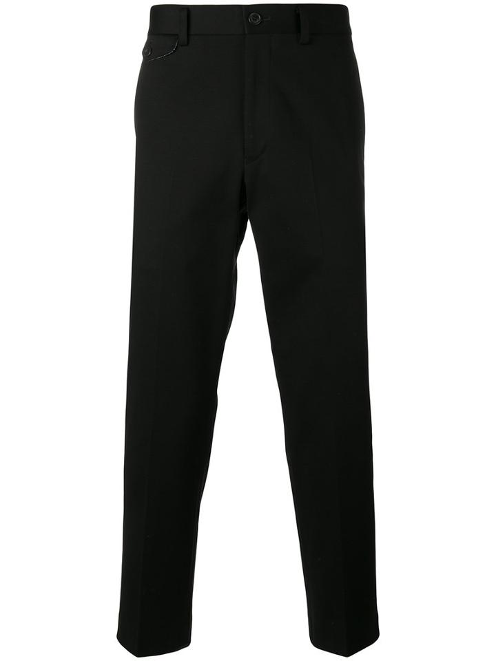 Junya Watanabe Comme Des Garçons Man - Classic Fit Chino Trousers - Men - Cotton - L, Black, Cotton