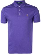 Polo Ralph Lauren Embroidered Logo Polo Shirt - Purple