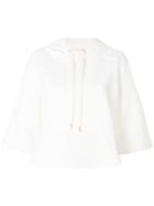 See By Chloé Cropped Hoodie - White