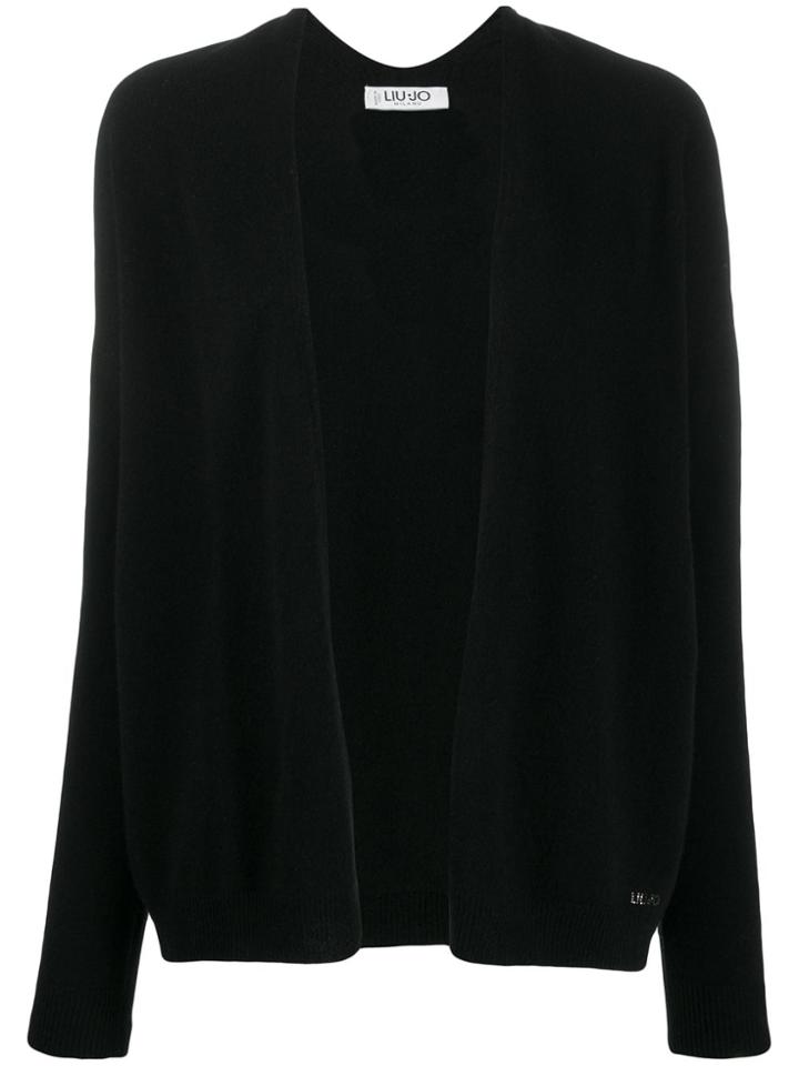 Liu Jo Open Front Cardigan - Black