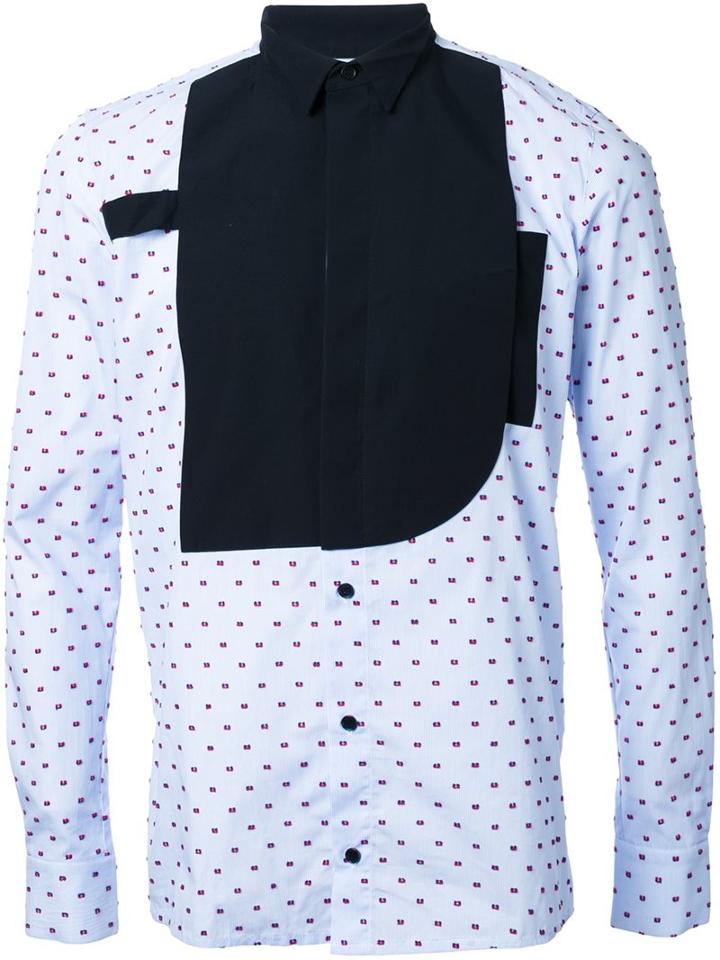 Henrik Vibskov 'flirt' Shirt, Men's, Size: Xl, Blue, Cotton