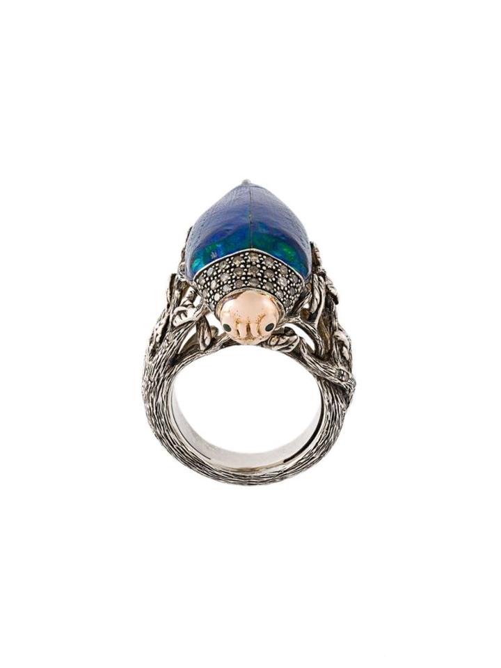 Bibi Van Der Velden Scarab Ring