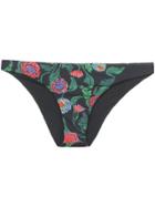 Patbo Floral Classic Bikini Bottom - Black
