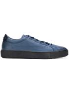 Tod's Branded Side Lace-up Sneakers - Blue