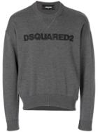 Dsquared2 Logo Sweater - Grey