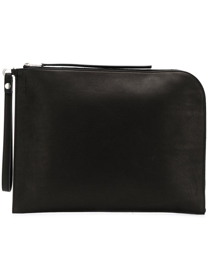 Rick Owens Sisyphus Medium Clutch Bag - Black