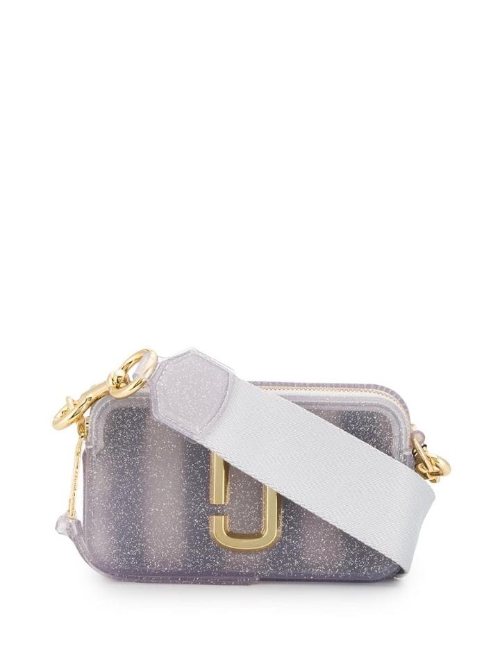 Marc Jacobs The Jelly Glitter Snapshot Bag - Grey