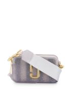 Marc Jacobs The Jelly Glitter Snapshot Bag - Grey