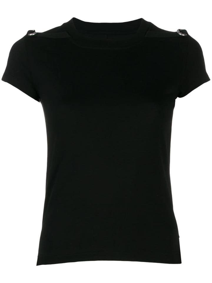 Rick Owens Buckle T-shirt - Black