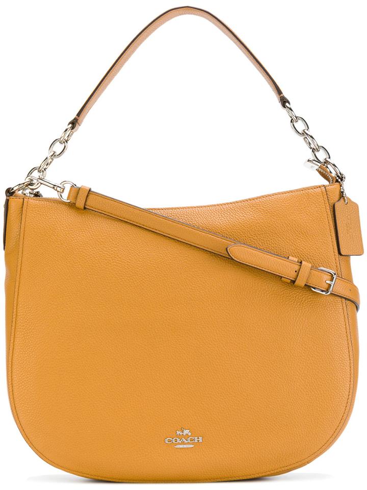 Coach Large Tote - Yellow & Orange
