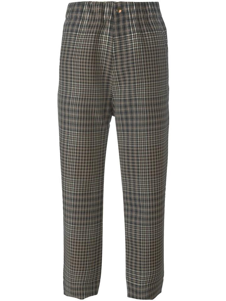 Sofie D'hoore Tartan Check Trousers