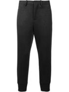 Neil Barrett Knit Ankle Jogging Trousers - Black
