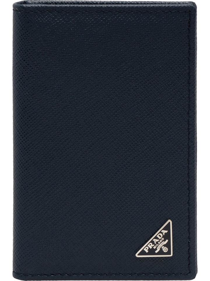 Prada Bi-fold Cardholder Wallet - Blue
