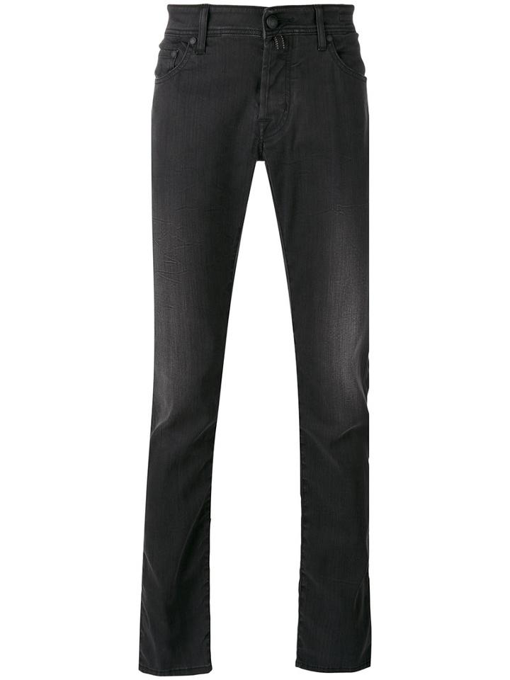 Jacob Cohen - Light-wash Jeans - Men - Cotton/polyester/spandex/elastane - 40, Black, Cotton/polyester/spandex/elastane