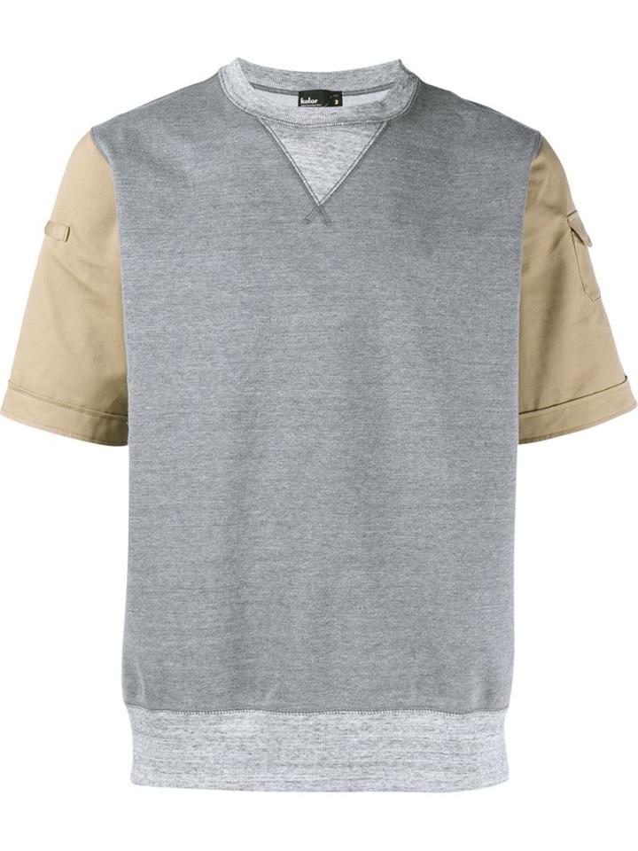 Kolor Short Sleeved Sweatshirt