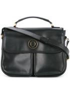 Céline Vintage Two Way Business Bag - Black