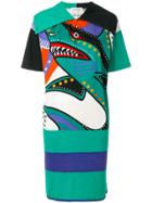 Kansai Yamamoto Vintage Oversized T-shirt Dress - Green