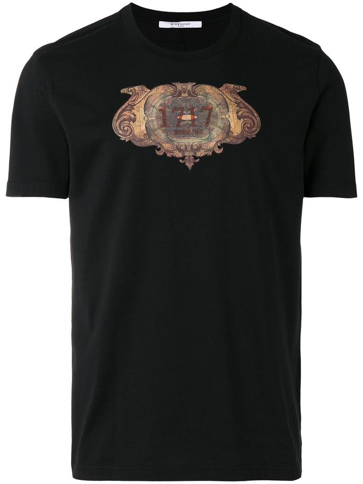 Givenchy Printed T-shirt, Men's, Size: Medium, Black, Cotton