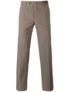 Pt01 - Tailored Trousers - Men - Cotton/spandex/elastane - 50, Brown, Cotton/spandex/elastane