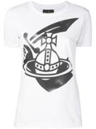 Vivienne Westwood Anglomania Logo Print T-shirt - White