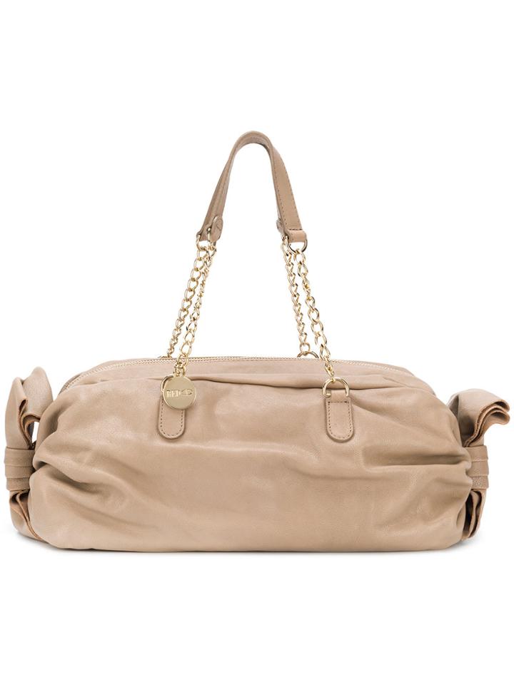 Red Valentino Bow Detailed Tote - Brown