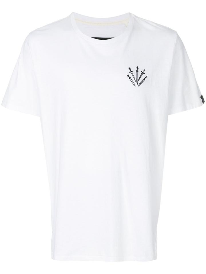 Rag & Bone Embroidered Knife T-shirt - White