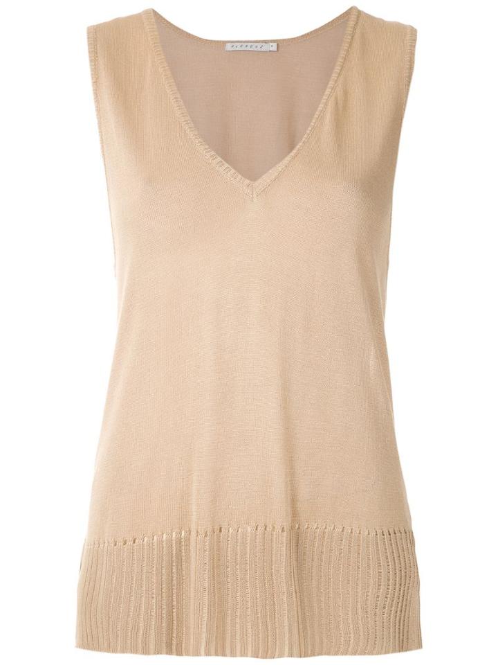 Alcaçuz Nairobi Knit Tank Top - Neutrals