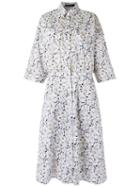 Printed Shirt Dress - Women - Cotton - 44, Nude/neutrals, Cotton, Andrea Marques