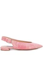 Stuart Weitzman Follow Me Red Slippers - Pink