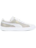 Puma Textured Lace Up Sneakers