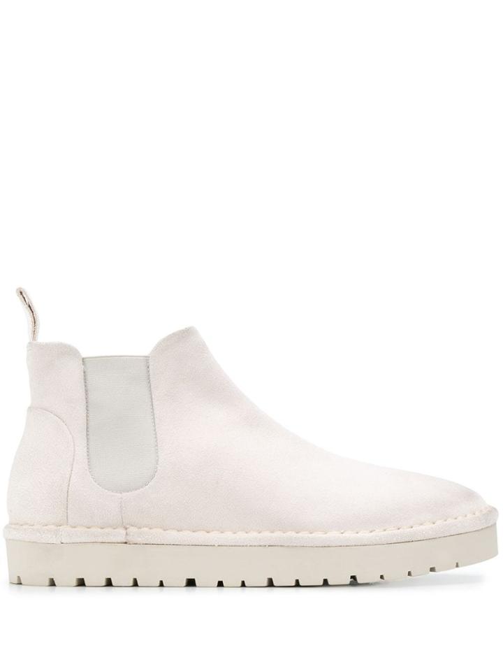 Marsèll Textured Slip-on Boots - Neutrals