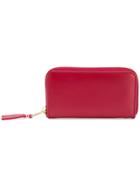 Comme Des Garçons Play Zipped Coin Pouch - Red